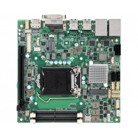 Industriel Mini-ITX moderkort för Intel® 6:e/7:e generationens processor
