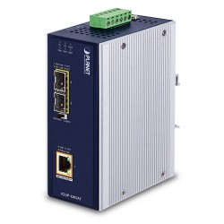 Media converter RJ45 to 2 x fiber