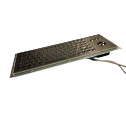 IP65 rostfritt stål knappsats. PS / 2 / USB, styrkula