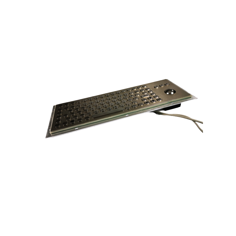 IP65 rostfritt stål knappsats. PS / 2 / USB, styrkula