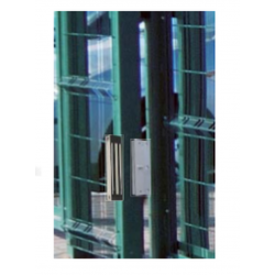 Waterproof electronic door magnet, holding force 545 kg, 12 / 24VDC automatic switching. Stainless steel