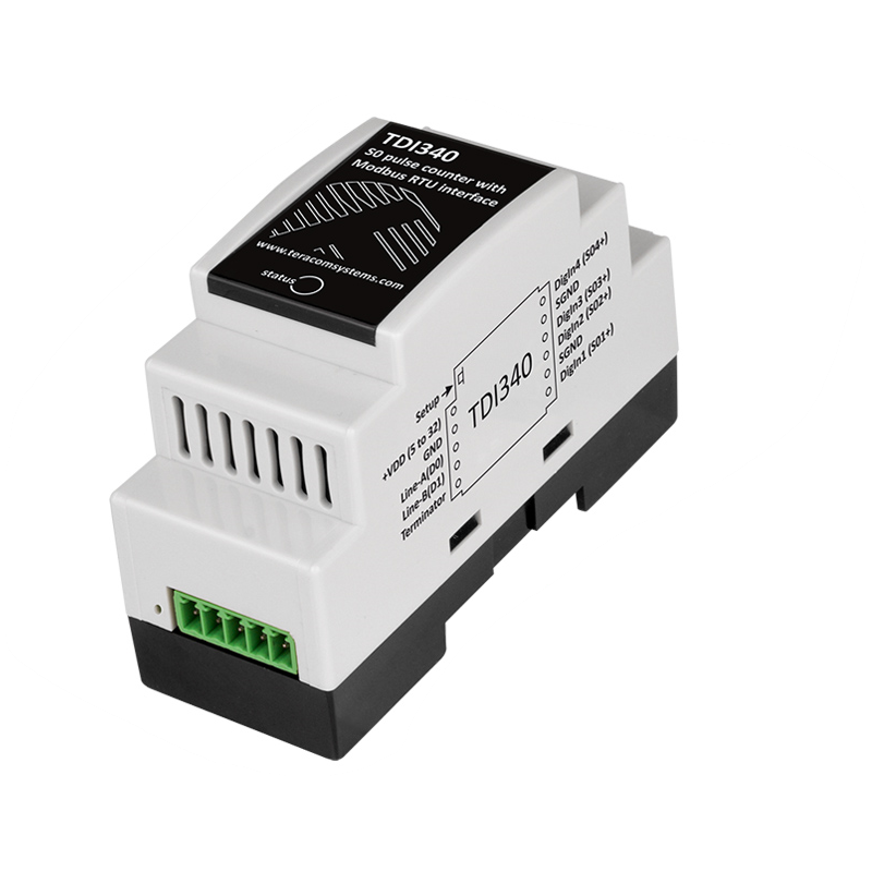 S0 pulse counter with MODBUS RTU, RS485, S0 Standard 62053-31