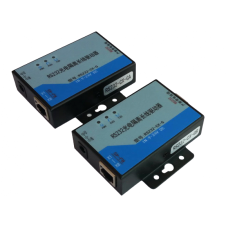 Seriell port booster, RS485, RS422, RS232, isolerad serie Booster, Serial over RJ45