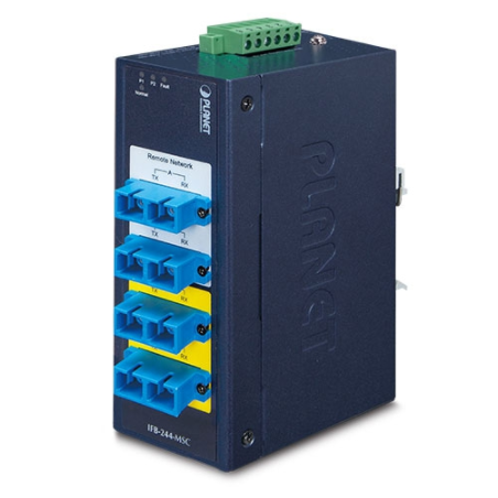 2 kanal fiber omkopplare, upp till 100Gbps, SC Multi Mode, under 8 millisekunder