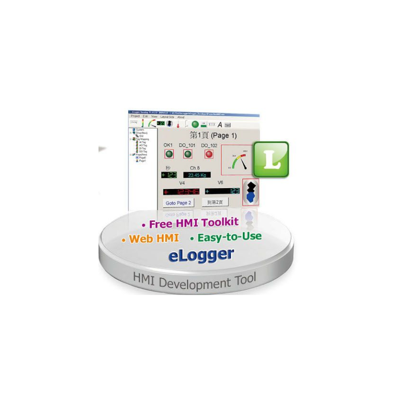 10,4" HMI-panelen PC med Win7 Embedded (WES7). IPP65 / NEMA