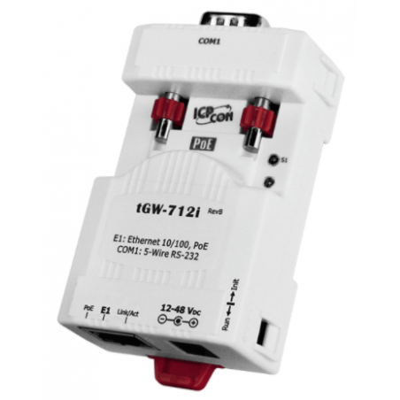 MODBUS / TCP master Serial RTU Slave, Gateway, 1 x RJ45 1 x RS232