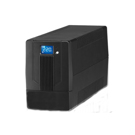 2 kVA / 1.2kW UPS avbrottsfri strömförsörjning med LCD-indikator.