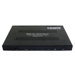 4K HDMI 4:1 QUAD Multi Viewer, 4 images on the same screen