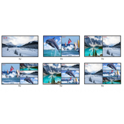 4K HDMI 4:1 QUAD Multi Viewer, 4 images on the same screen