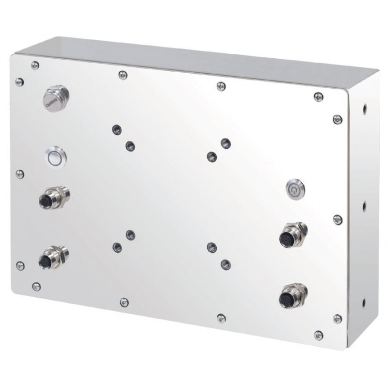 Vattentät panel PC med multi-touch till slakterier Medico teknik, livsmedelsindustrin