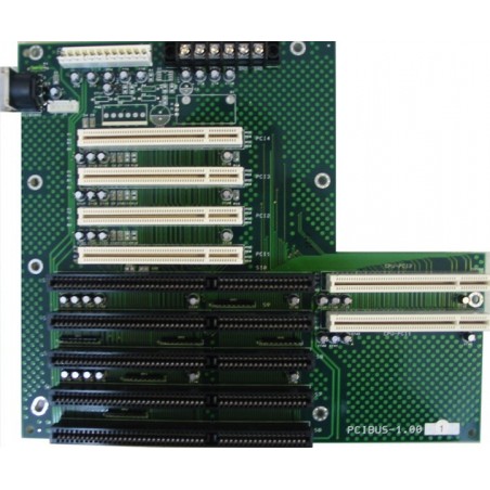 IEI Backplane PCI-8S-RS-R40 med 2 x ISA, 4 x PCI, 2 x ISA / PCI