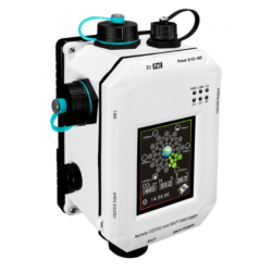 Environmental monitoring station for industrial and outdoor. CO CO2. Temperature and humidity, APP, display