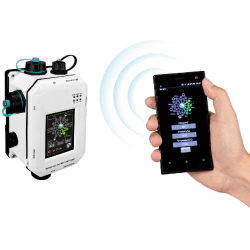 Environmental monitoring station for industrial and outdoor. CO CO2. Temperature and humidity, APP, display