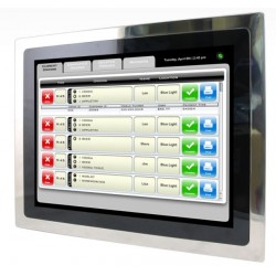 Fanless Touch Panel PC - 15 Apollo Lake, IP65/IPX9K Chassis