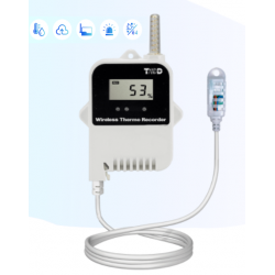 1 channel temperature and humidity log 0 - +55°C, 10 - 95% RH. Wireless for Data Collector. Bluetooth
