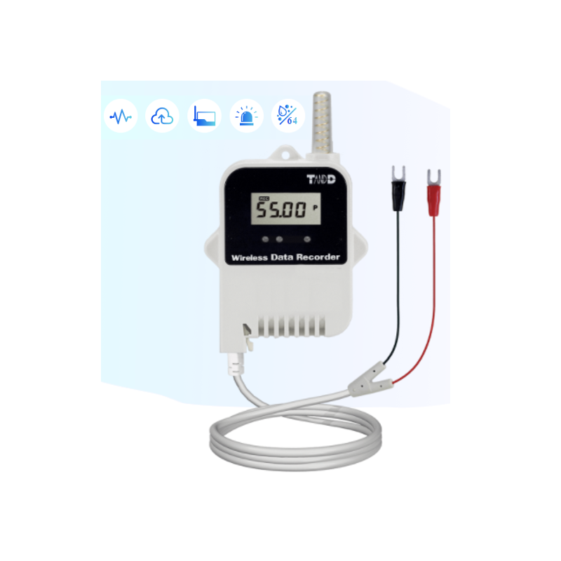 1 channel Pulse-counting data logger. Range: 0 - 27V. Wireless to the Data Collector. Max. frequency is 3,5kHz