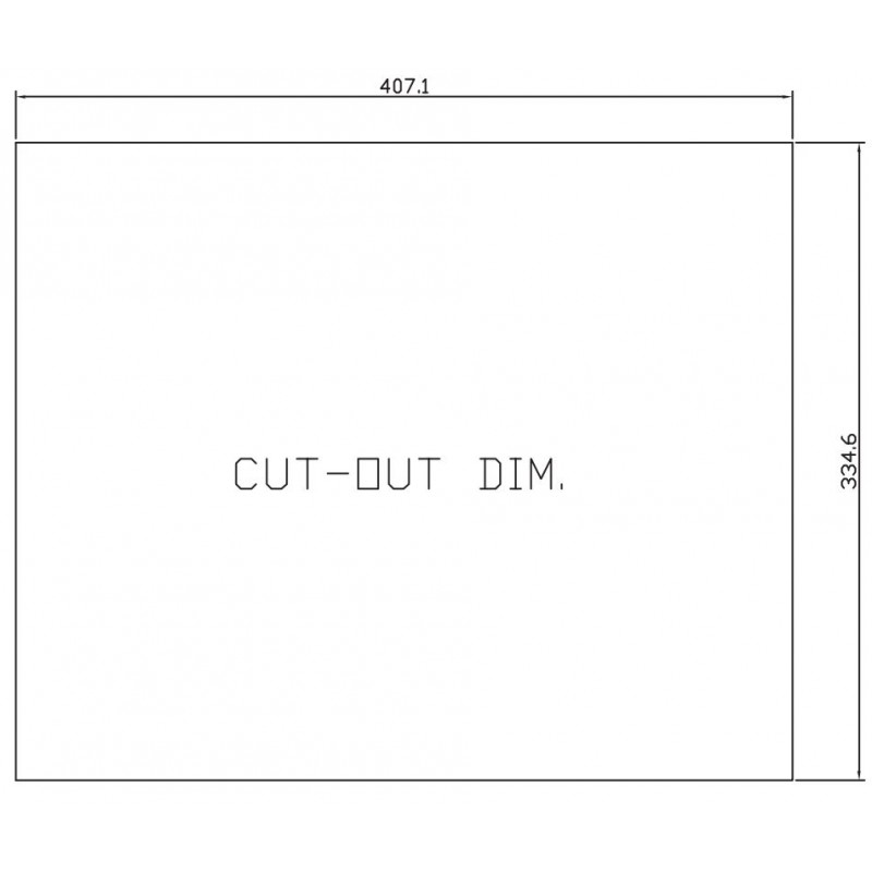 19 "tum - Övervaka - skärm - Touch - HDMI - VGA - USB - RS232