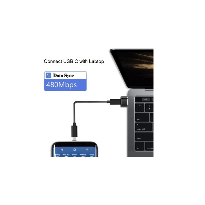 Adapter USB 3,0 Type A jane till USB Type C C3.1 typ C hona