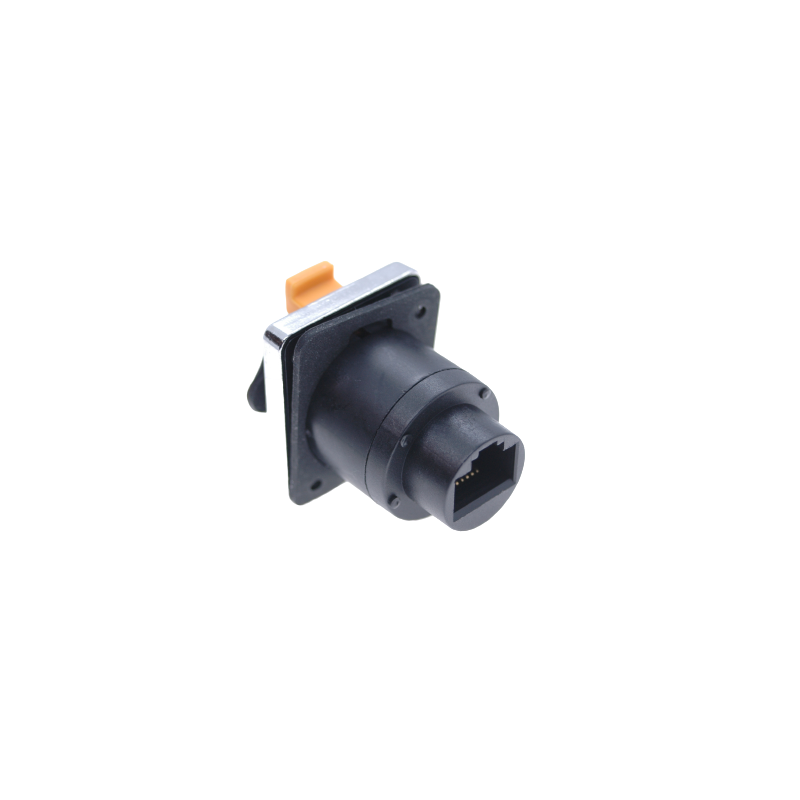 RJ45 ethernetkabel som leder IP65 vatten- och dammtät