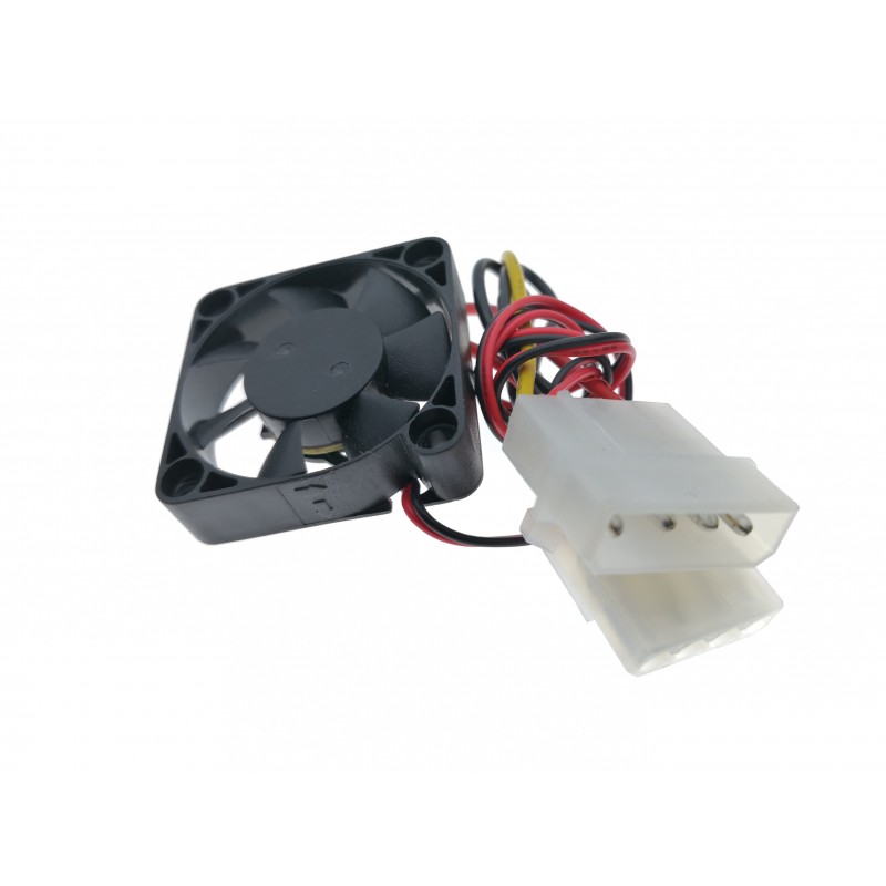 Compact 12VDC 40x40x10mm Fan - 6000RPM, Silent 25dB