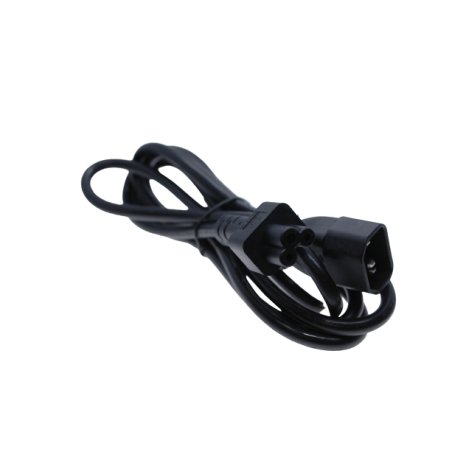 IEC C14 till C5 strömkabel - 1,8 m förlängning för enheter