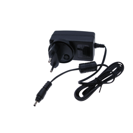 24VDC 0.5A strömadapter med 3,5 / 1,3 mm vägguttag. 1,5 meter