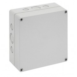 Waterproof, outdoor cabinet for electronics installation.