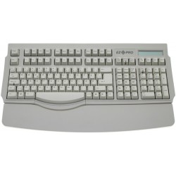 Keyboard with programmable keys, robust built-in calculator, PS2 USB connection