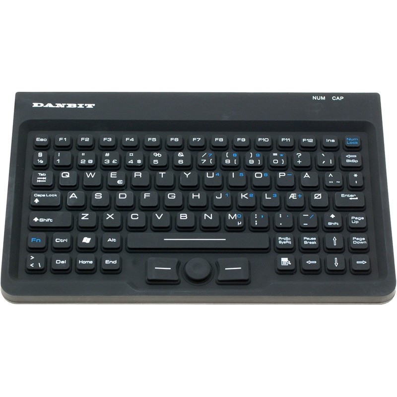 Waterproof silicone keypad (IP67) - Resistant aftørrelse with alcohol