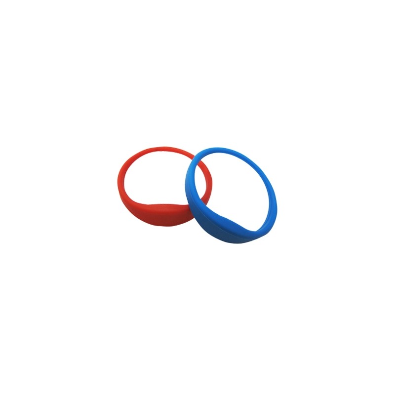 RFID TAG 125kHz EM, silicone bracelet blue IP68