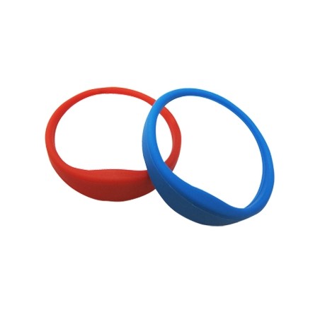 RFID TAG 125kHz EM, silikonarmband blå IP68