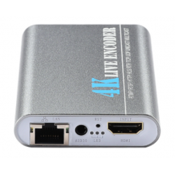 4K HDMI over IP Encoder - sender HDMI ud på netværket. H.265 komprimering