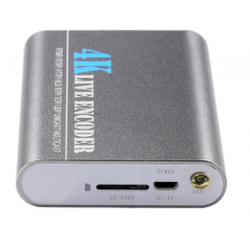 4K HDMI over IP Encoder - sender HDMI ud på netværket. H.265 komprimering