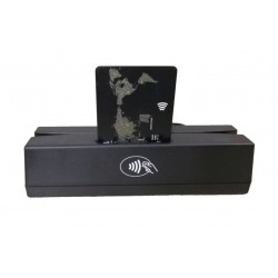 Multifunctional USB card reader, RFID-NFC-MCR-IC.