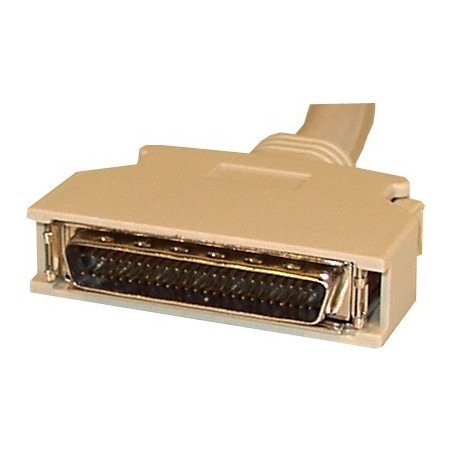 SCSI II bred kabel. Mini DB50 hane - Mini DB68 hane, 0,5 meter