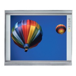17" Screen for panel mounting with touch