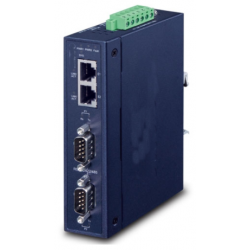 RS-232 RJ45 8pin 10/100M Ethernet -40~75 w/o Adapter MOXA NPort 5210-T 2 Port Device Server 12-48VDC 