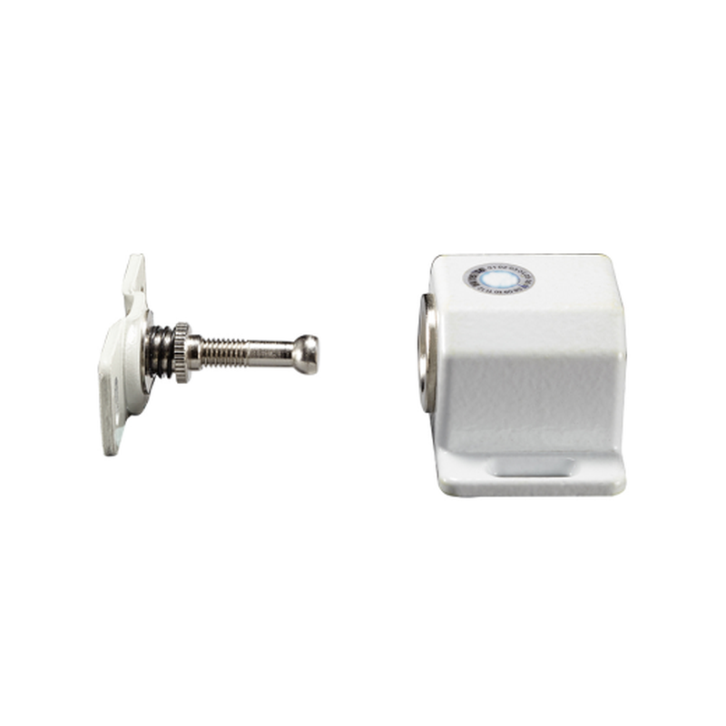 Elektroniskt lås för montering på skåp och dörrar. Låst utan spänning. Trigger-spänning 12VDC