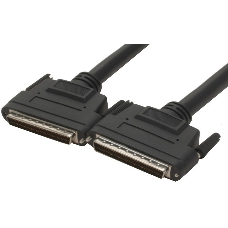 SCSI cable Wide SCSI LVD cable, 1.5 meters Mini DB68 male – Mini DB68 male