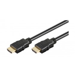 HDMI 2.0 - Cable - 4K resolution - Ethernet - black - 0.5 meters