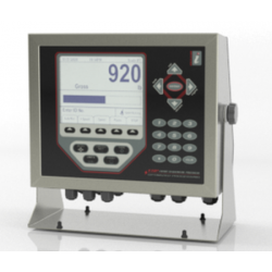 Programmable load cell controller with 16 channels and LCD display