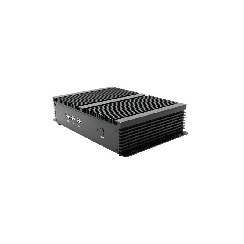 Fanless Embedded PC i7 8th Gen processor with 12VDC supply