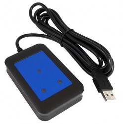 USB RFID reader - 125 kHz, 134.2 kHz, 13.56 MHz + NFC +, HID