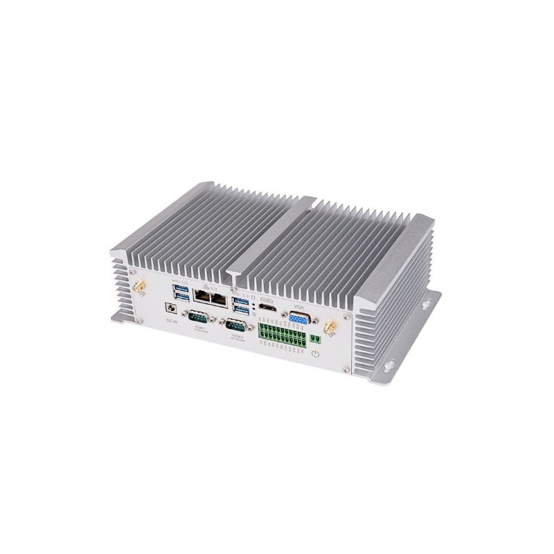 Industrial Embedded PC i7 7500U: 6 COM, 8 USB, 2 LAN, HDMI, VGA, 4G LTE GPIO