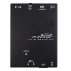 HDMI KVM Extender with USB and RS232 over RJ45 cable. Up to 100 meters