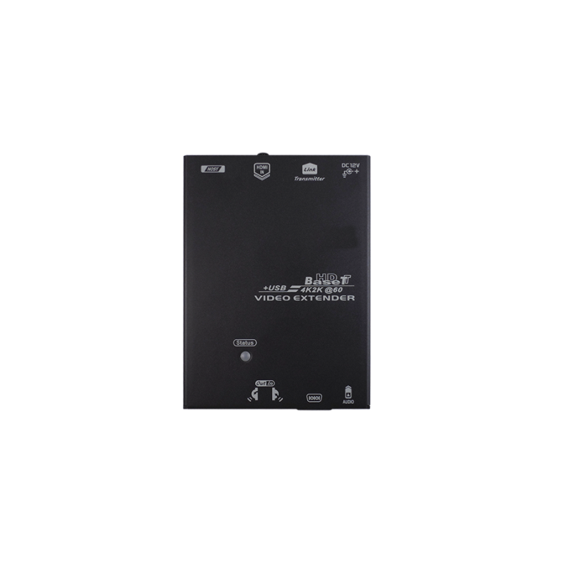 HDMI KVM Extender with USB and RS232 over RJ45 cable. Up to 100 meters