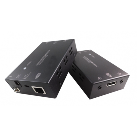DisplayPort Extender 4K upp till 100 meter över Cat6a. DP Booster över PDS-kabel