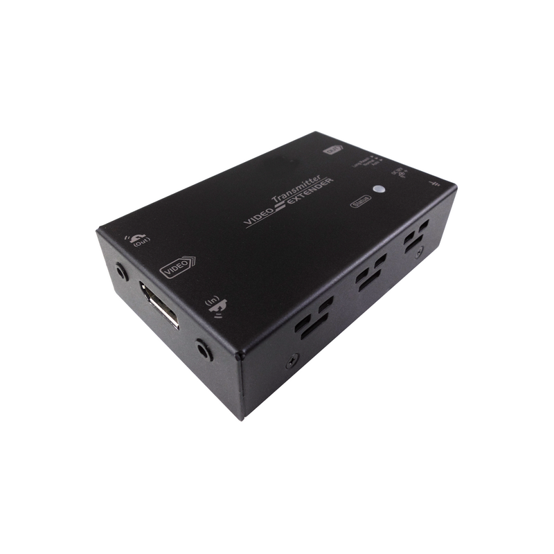 DisplayPort Extender 4K upp till 100 meter över Cat6a. DP Booster över PDS-kabel