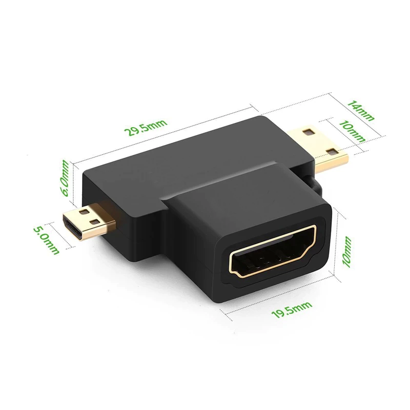 HDMI Micro och Mini Adapter för HDMI