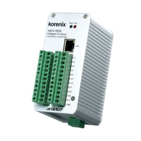 Korenix JETI / O 6550 - Nätverksmodul med digital I / O - Binär Teknik AB